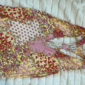 Luli Fama Floral Mini Dress